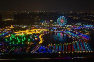 浙江寧波：避高溫，夜游旺