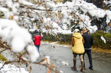 吉林長春迎初雪