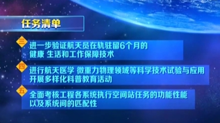 神舟十三號載人飛行任務(wù)出征在即：“太空出差”達半年 2到3次出艙活動